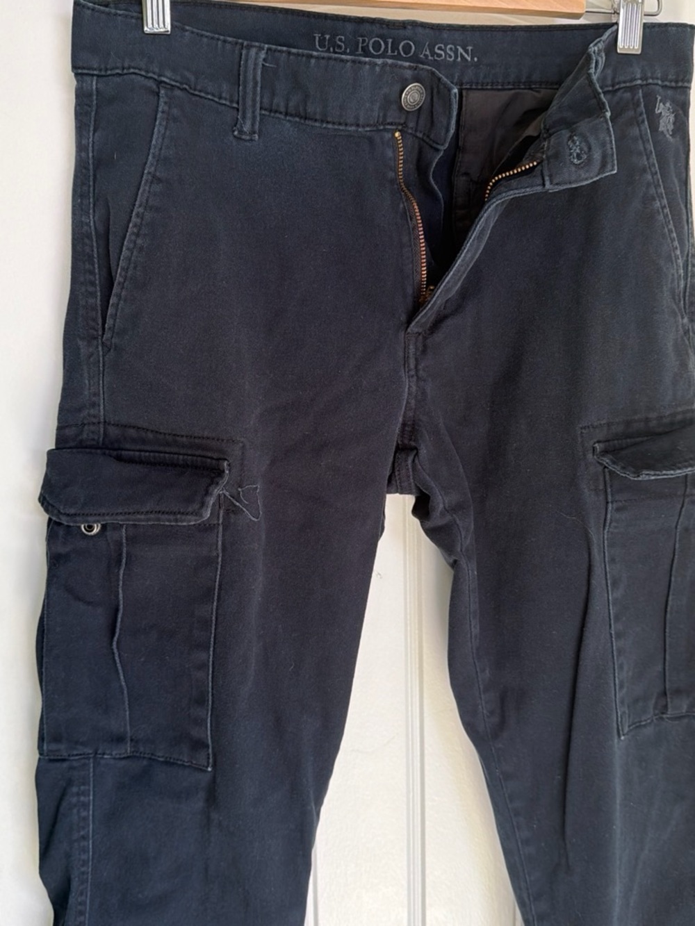 U.S. Polo Assn. Men's Dark Navy Cargo Pants